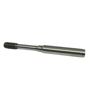 1/4" Stud Hand Swage 3/16" Cable Slimline Stud Receiver Stainless Steel T316