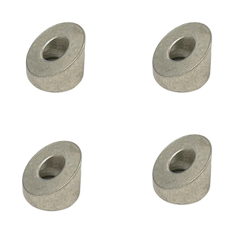 Marine 1/4" 30 Degree Countersunk Angle Washer Cable Stainless Steel T316 4 Pcs