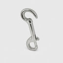 4 Pcs Marine T316 Stainless Steel 5"L Open Eye Bolt Snap Hook Snap Lock
