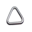 3/16" x 1" Triangle Ring Formed Welded Clips Buckles , Stainless Steel T316