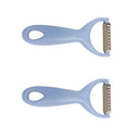 2 Pc Set Stainless Steel Apple Peeler, Potato Peeler, Vegetable Peeler, Y-Peeler