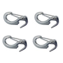 Stainless Steel T316 Open End Spring Snap Tack Hook, Sail Snap Hook
