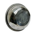 12" Stainless Steel Colander with Handle, Food Strainer Basket & Colander Bowl for Pasta, Vegetables & Washing