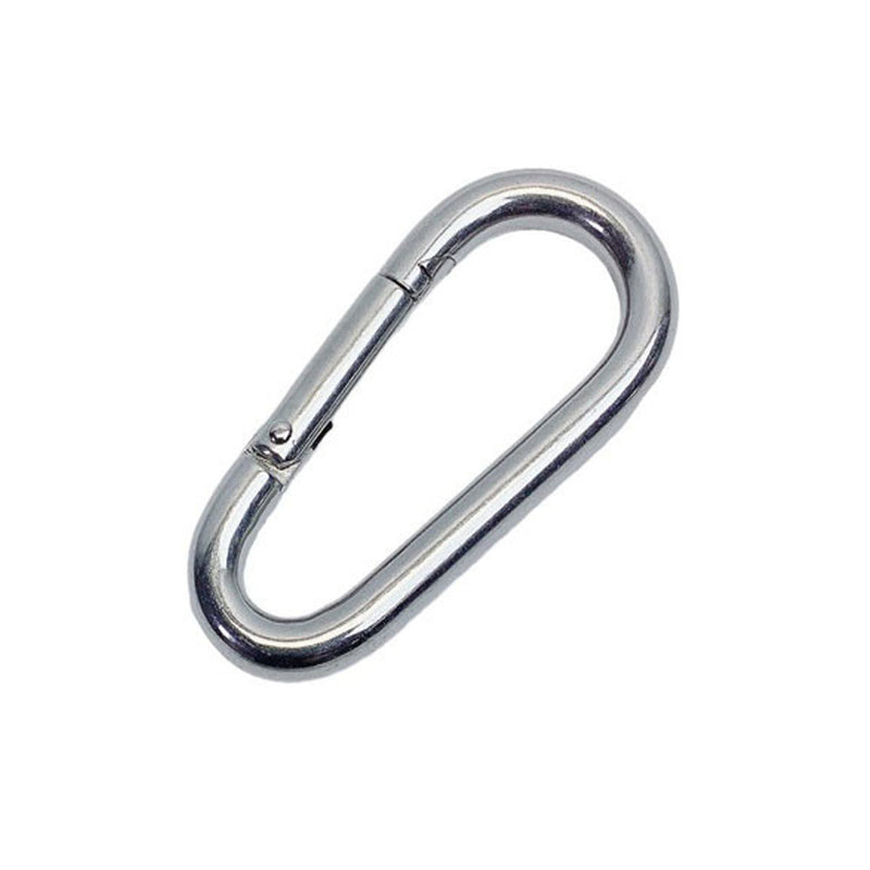 Marine 3/16" Pear Shape Snap Hook Carabiner Connector Stainless Steel T316