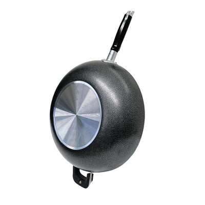 13.5" Nonstick Wok Pan W/ Lid Deep Frying Pan W/ Handle,Skillet,Dishwasher Safe