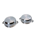 Kitchen Stainless Steel 8QT/10QT/12QT/14QT Boiling Pot,Stockpot with Lids Set