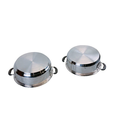 Kitchen Stainless Steel 8QT/10QT/12QT/14QT Boiling Pot,Stock pot with Lids Set