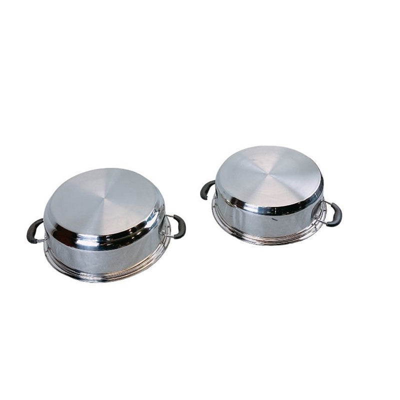 Kitchen Stainless Steel 8QT/10QT/12QT/14QT Boiling Pot,Stock pot with Lids Set