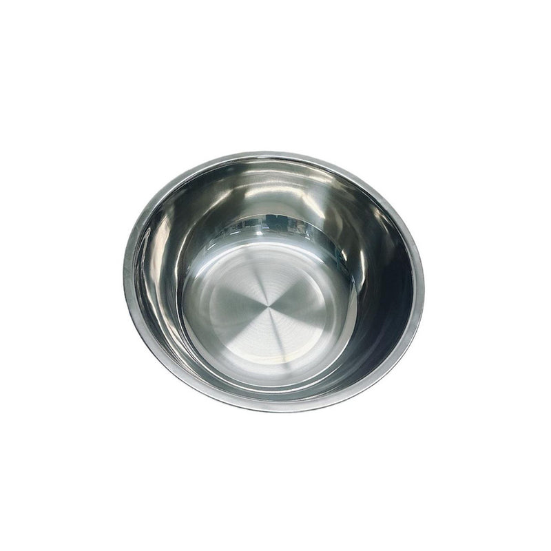 15" Meal Prep Stainless Steel Mixing Bowl,Refrigerator, Food Storage 14.5 QT