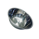 15" Stainless Steel Mixing Bowl, Metal Basin for Food Prep, Salad, Serving & Food Storage