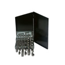 18 Pc HSS UNF Tap & Drill Bit Set, High Speed Steel Plug & Chamfer Taps with Matching Drill Bits for Fine Thread Metal Cutting
