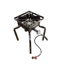 Adjustable Portable Burner Gas Stove Propane Cooker for Patio Camping, BBQ