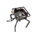 Adjustable Portable Burner Gas Stove Propane Cooker for Patio Camping, BBQ