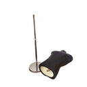 22"-43" Height Adjustable Black Shirt Form & Neckblock Mannequin Stand, Black