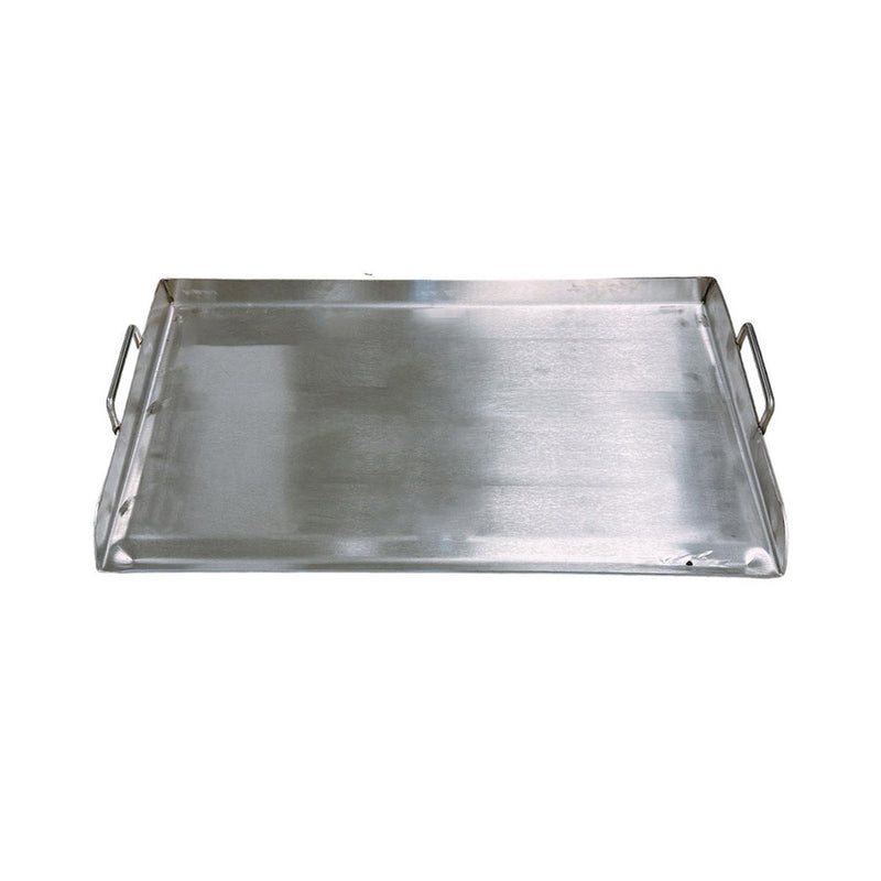 32" Stainless Steel Griddle-Flat Top Grill Tacos-Reinforced Bracket Double Stove