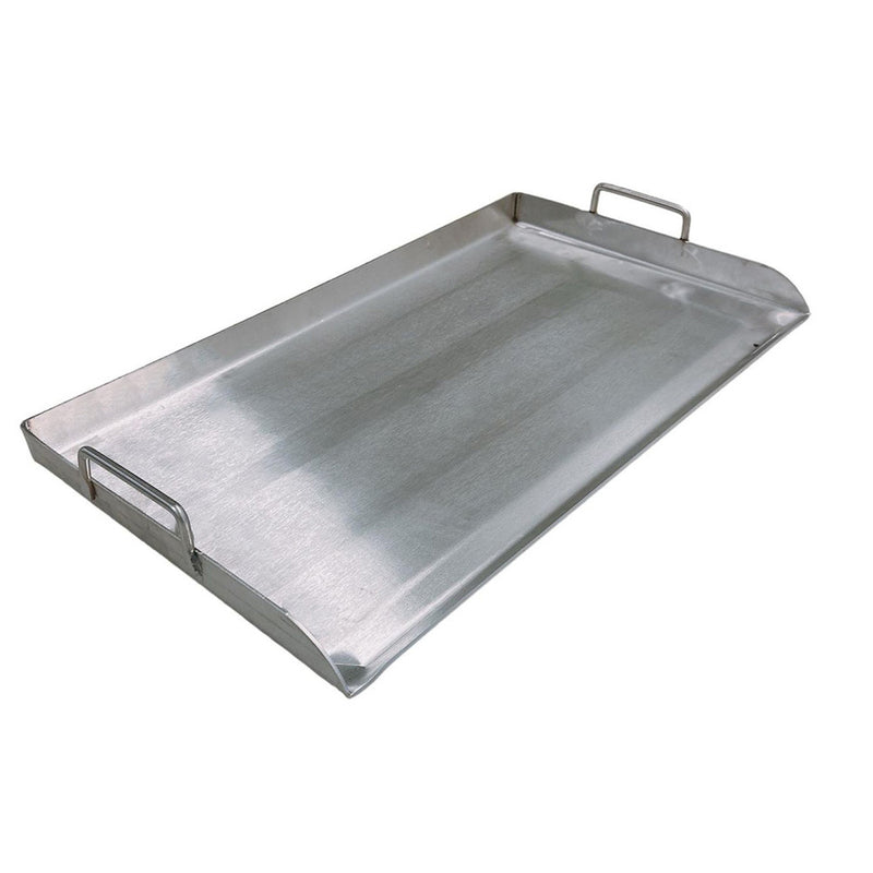 32" Stainless Steel Griddle-Flat Top Grill Tacos-Reinforced Bracket Double Stove