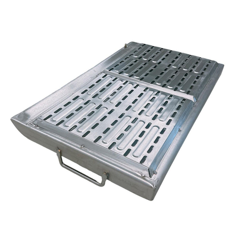 32" Stainless Steel Griddle-Flat Top Grill Tacos-Reinforced Bracket Double Stove