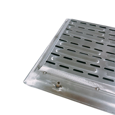 32" Stainless Steel Griddle-Flat Top Grill Tacos-Reinforced Bracket Double Stove