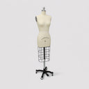 Size 6 Half Body Female Dress Form Mannequin – Professional Sewing & Tailoring Form with Collapsible Shoulders, Fashion Design & Retail Display