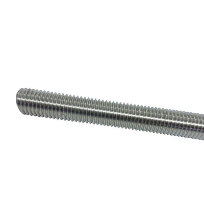 Stainless Steel 3/8"-16 Fully Threaded Rod, 6 Ft. Long