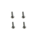 Marine 1/4" Tampered Proof Panhead Screw Fully Threaded Stainless Steel 4 Pcs