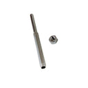 Marine T316 Stainless Steel Hand Swage Stud Swage Terminal For 3/16" Cable Railing Wire Rope