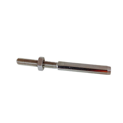 Marine 3/16" Cable Rail Hand Swage Stud Swage Terminal Stainless Steel 316 4 Pcs