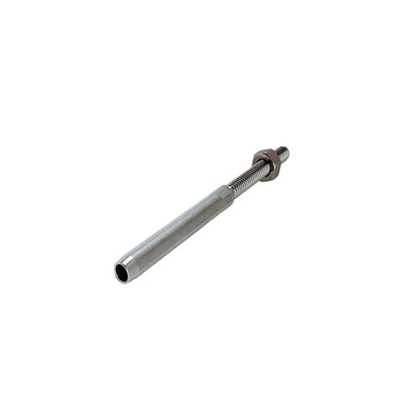 Marine 3/16" Cable Rail Hand Swage Stud Swage Terminal Stainless Steel 316 4 Pcs