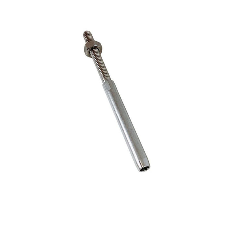 Marine 3/16" Cable Rail Hand Swage Stud Swage Terminal Stainless Steel 316 4 Pcs
