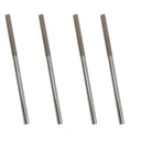 1/2" Forged Stainless Steel Stub End Turnbuckle,2200 lbs WLL, 9" Length, 4 Pcs