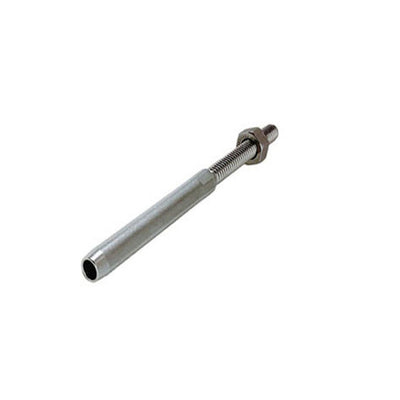 1/4" Hand Swage Lifeline Stud RH 3/8" Cable Rail Stainless Steel 316 Marine 4Pcs
