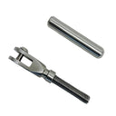 Marine Boat 1/8" Cable Streamline Adjustable Jaw Cable Rail Stainless Steel T316