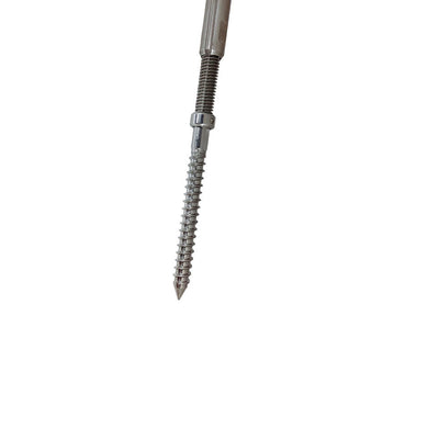 Marine Boat 3/16" Cable Lag Swage Stud Cable Railing Rail T316 Stainless Steel