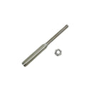 Marine 1/4" Lifeline Threaded Stud 3/8" Cable Rail T316 Stainless Steel 4Pcs