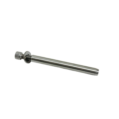 Marine 1/4" Adjustable Swage Stud Cable Railing Wire T316 Stainless Steel 4 Pcs