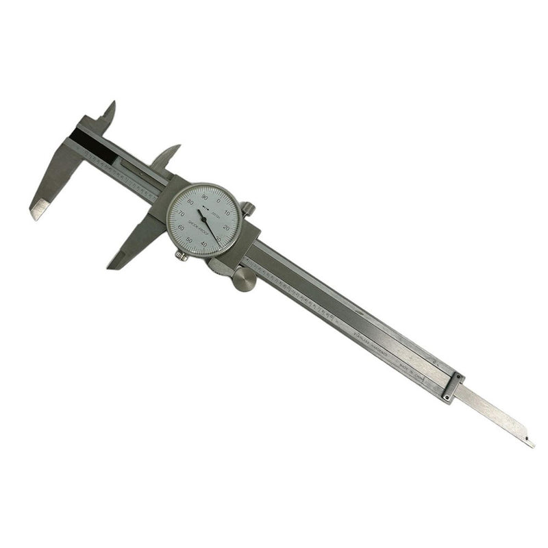 0-6" White Face Calipers; 4 Way Dial Caliper 0.001" Shock Proof