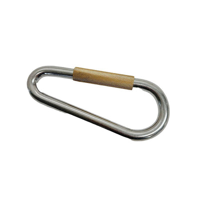 5/16" Carabiner Quick Link Spring Loaded Lock, 5-1/8"L T304 Stainless Steel 4Pcs