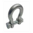 1/2" Bolt Pin Anchor Shackle 3000 Lbs WLL, T316 Stainless Steel, Drop Forged