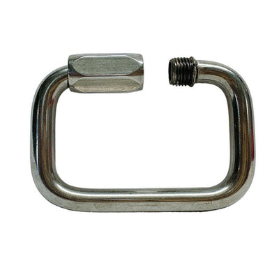 Stainless Steel T316 Square Quick Link 3/16" 720 Lbs WLL Marine Grade 4 Pcs