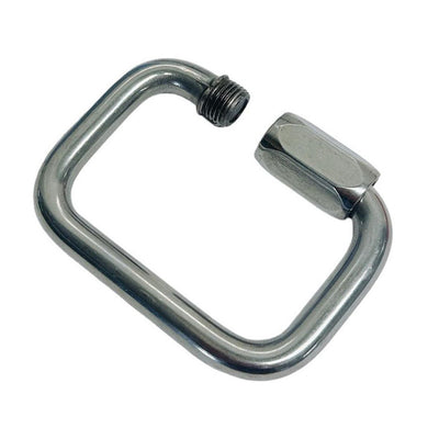 Stainless Steel T316 Square Quick Link 3/16" 720 Lbs WLL Marine Grade 4 Pcs
