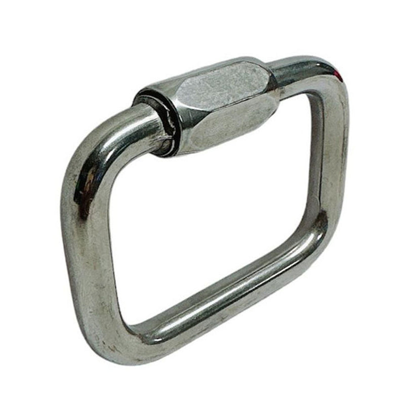 Stainless Steel T316 Square Quick Link 5/16" 1,400 Lbs WLL Marine Grade 4 Pcs