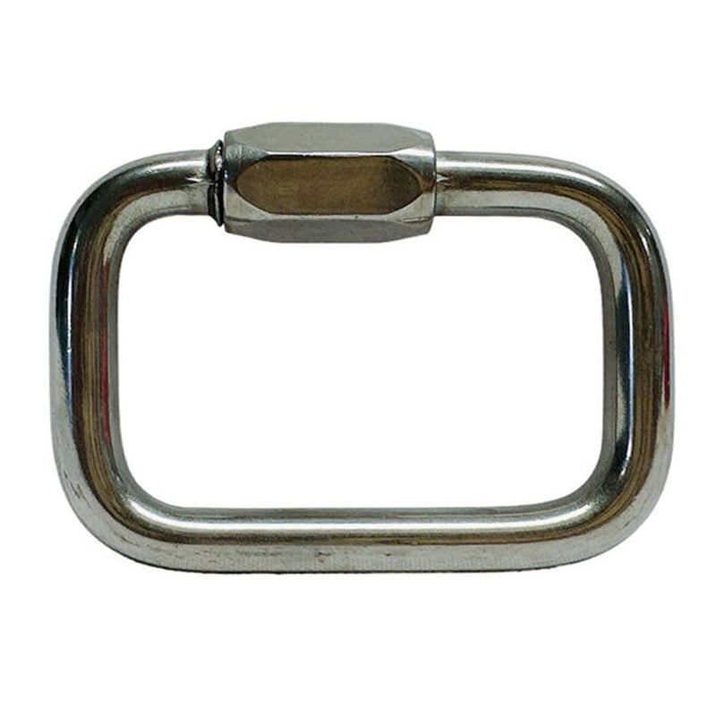 Stainless Steel T316 Square Quick Link 5/16" 1,400 Lbs WLL Marine Grade 4 Pcs