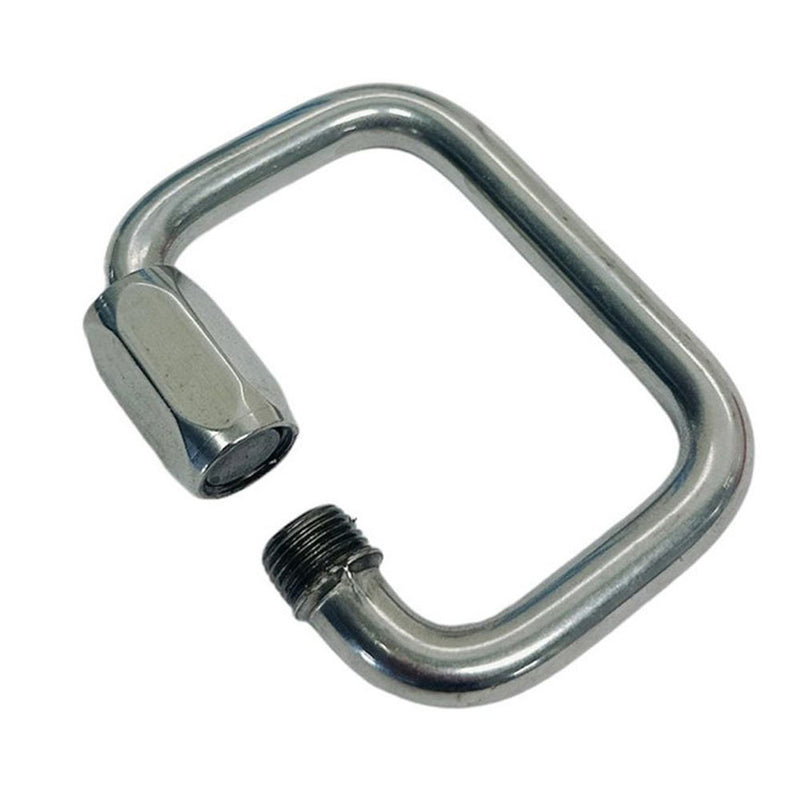 Stainless Steel T316 Square Quick Link 5/16" 1,400 Lbs WLL Marine Grade 4 Pcs