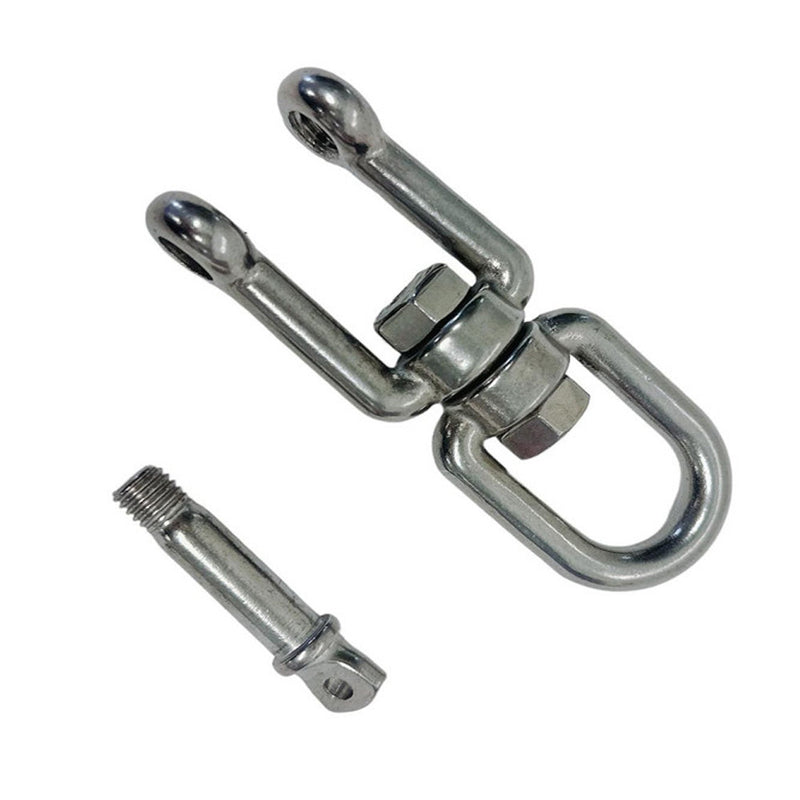 3/8" JAW EYE Marine Swivel Stainless Steel 316 Marine Mooring 1500 LBS WLL 4 Pcs