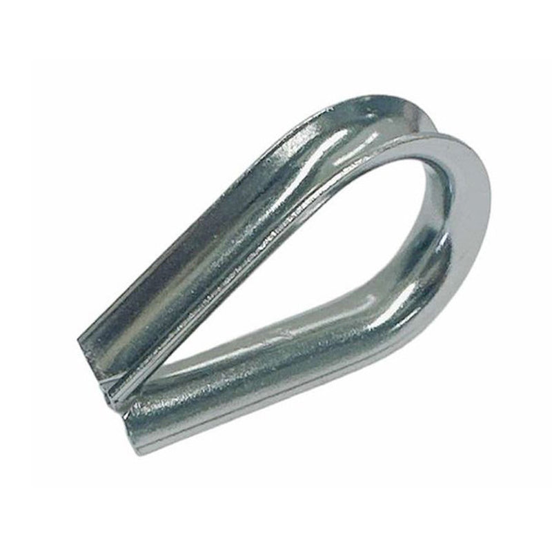 50 Pcs 1/4" Stainless Steel 316 Wire Rope Thimble Commercial Light Duty