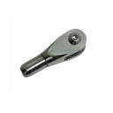 Cable Railing Streamline Fixed Jaw For 1/8" Cable T316 Stainless Steel 4 Pcs