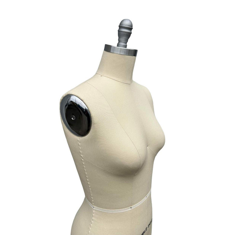 Collapsible Female Shoulders Half Body Fashion Dressmaker Dress Form Mannequin