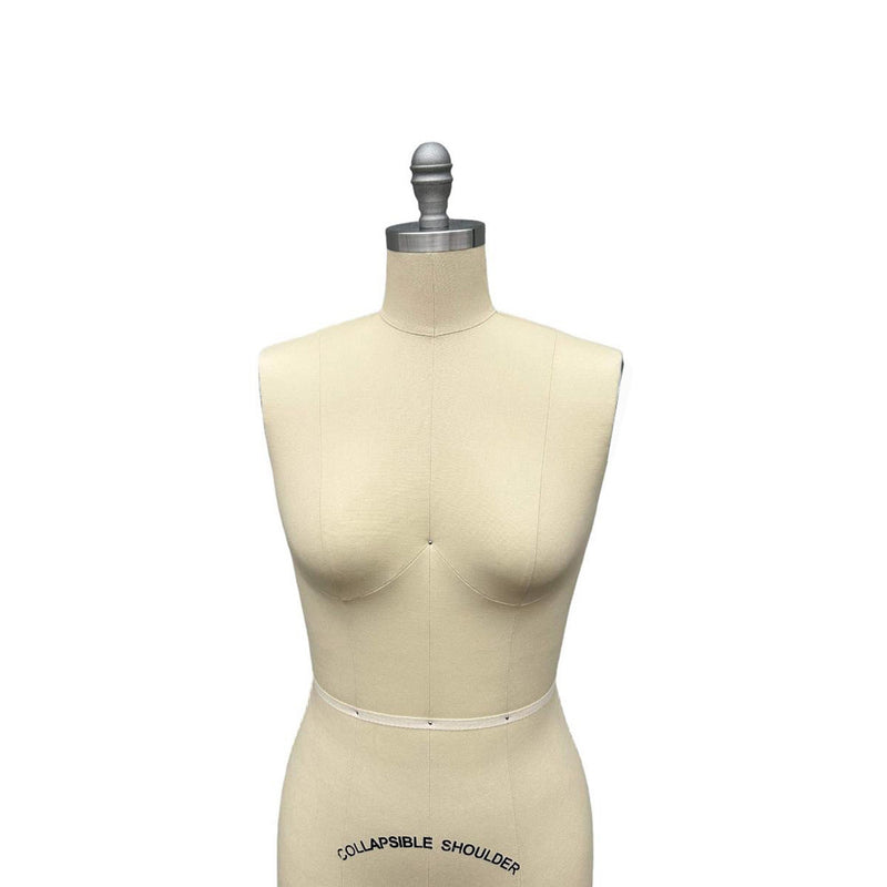 Collapsible Female Shoulders Half Body Fashion Dressmaker Dress Form Mannequin