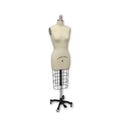 Collapsible Female Shoulders Half Body Fashion Dressmaker Dress Form Mannequin