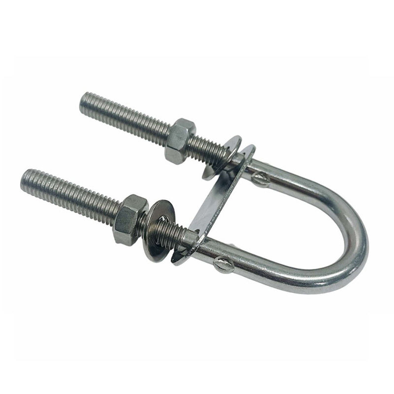 4 Pcs T304 Stainless Steel 2-1/2" U-Bolt